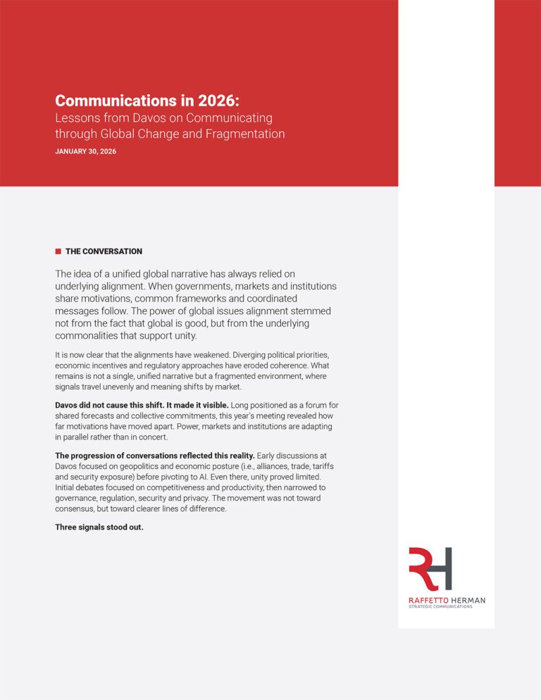 Communications in 2026: Navigating Global Change and Fragmentation