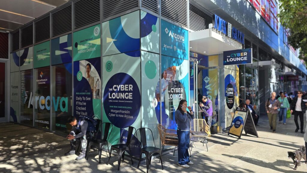 Arcova's Cyber Lounge experience gave RSAC 2026 attendees a chance to connect outside of the event.