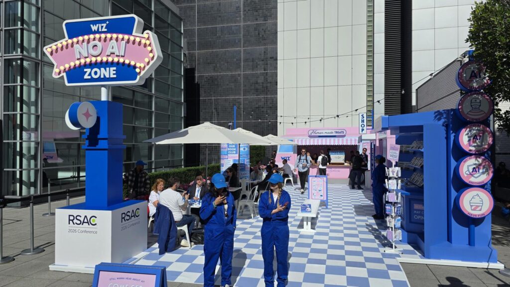 Wiz’s “No AI Zone” booth at RSAC 2026 gave attendees an opportunity to stop, reset, and engage.