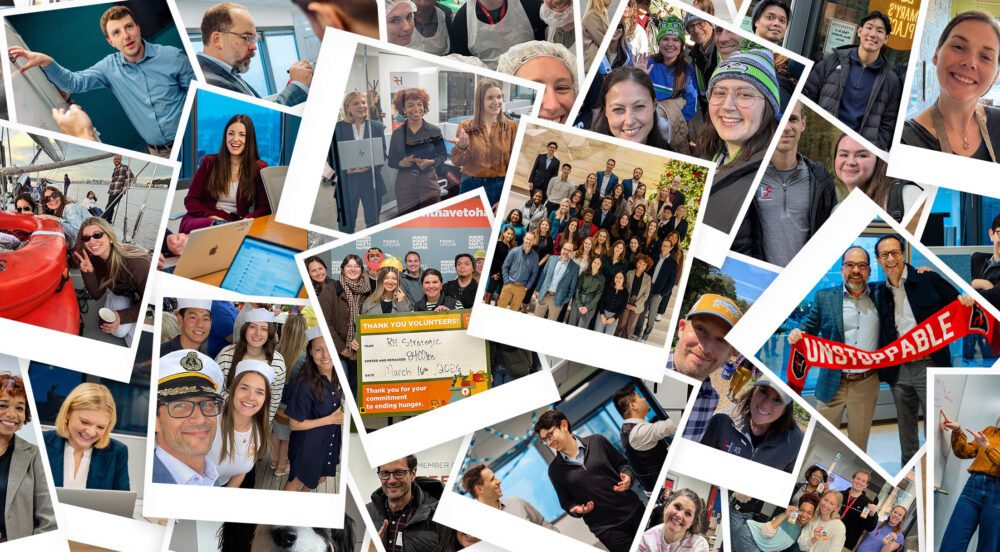 Collage of RH Strategic staff photos