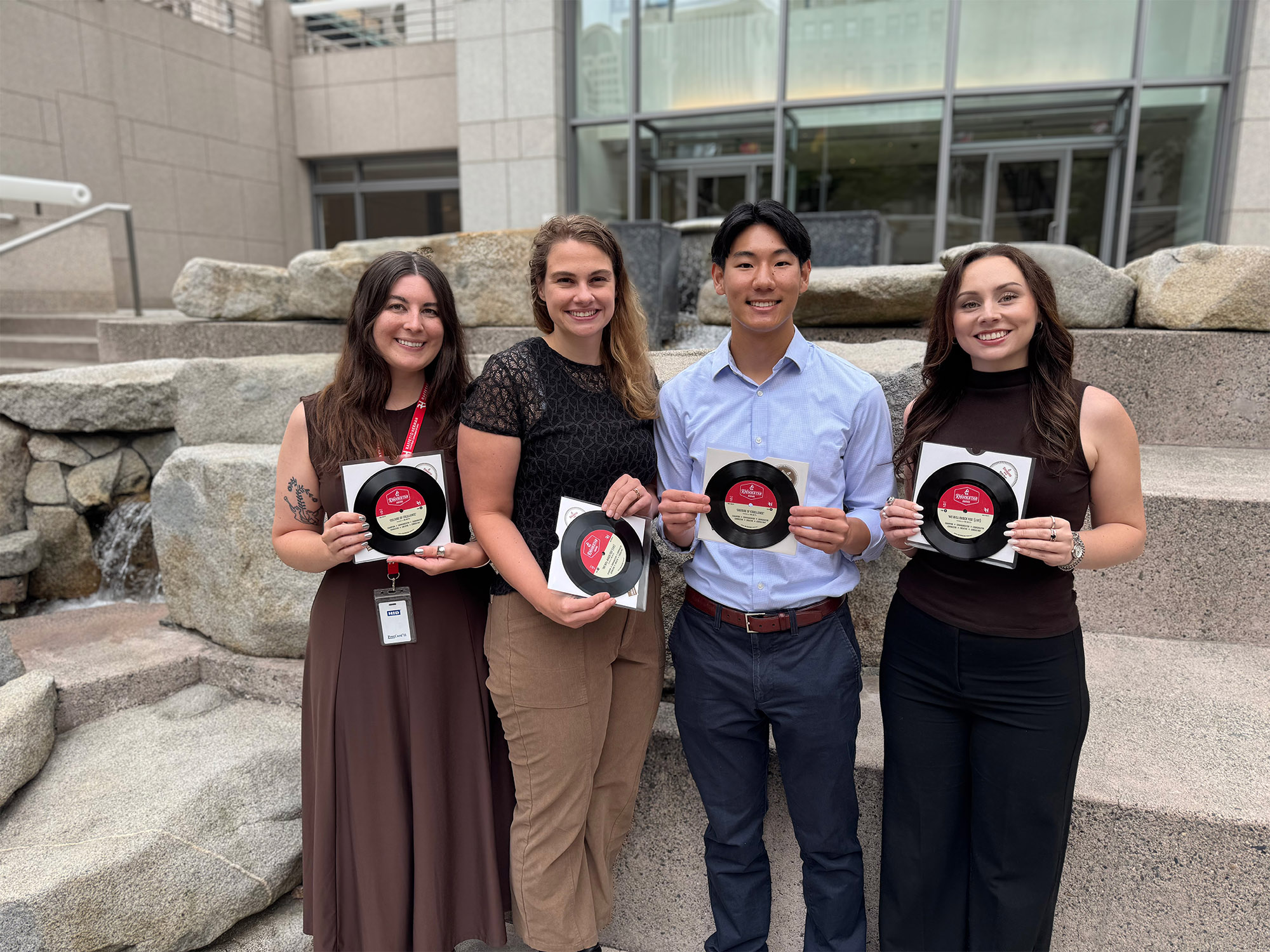 026 RHockstar Award winners: Michelle Goins, Kristin Peixotto Modawell, Harry Song, Ruby Lewis